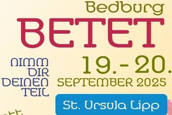Bedburg betet in Lipp