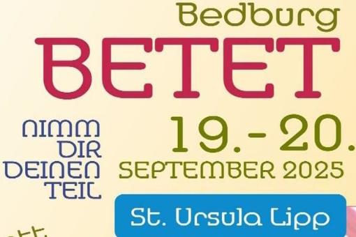 Bedburg betet in Lipp