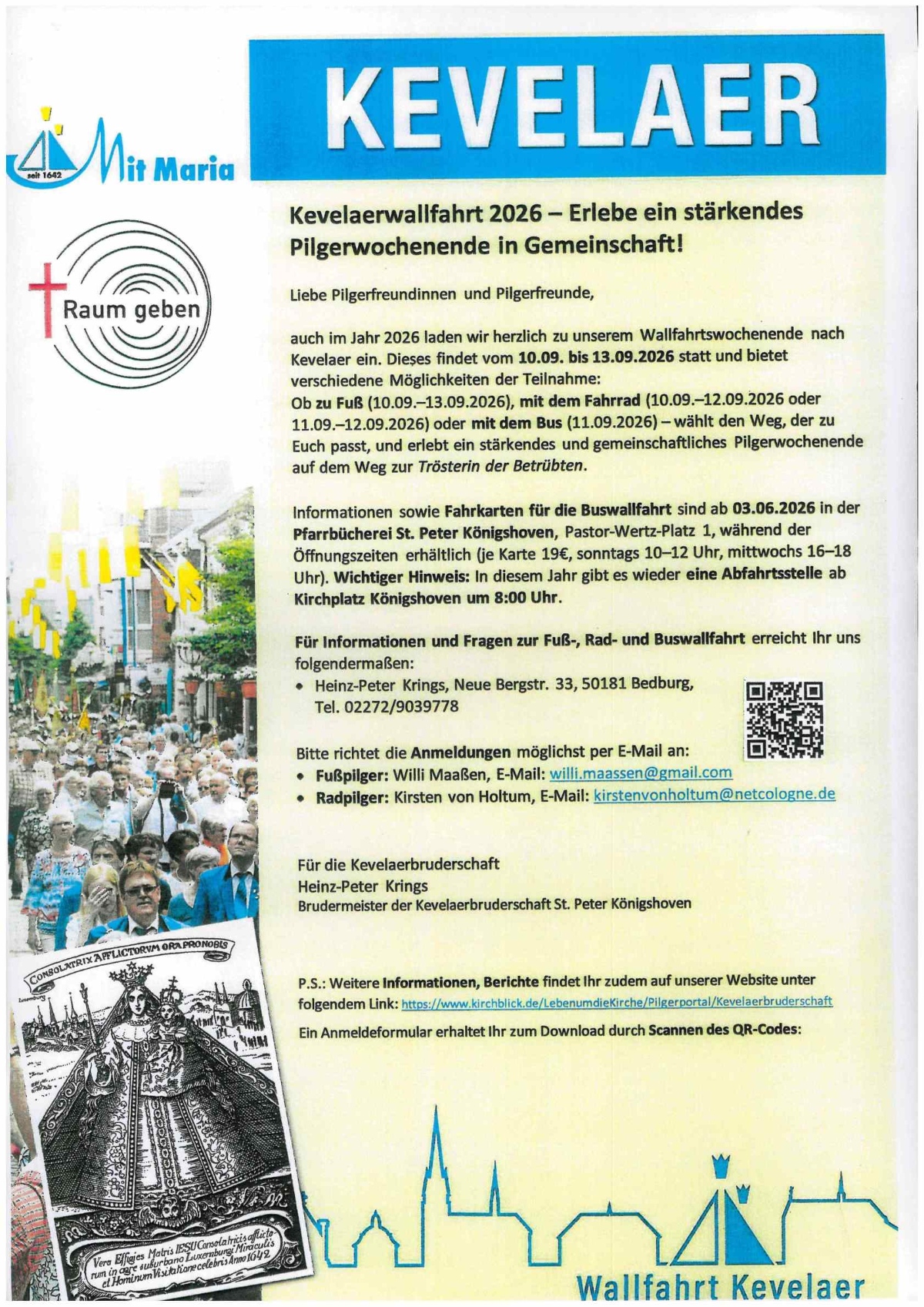 Kevelaerwallfahrt 2026