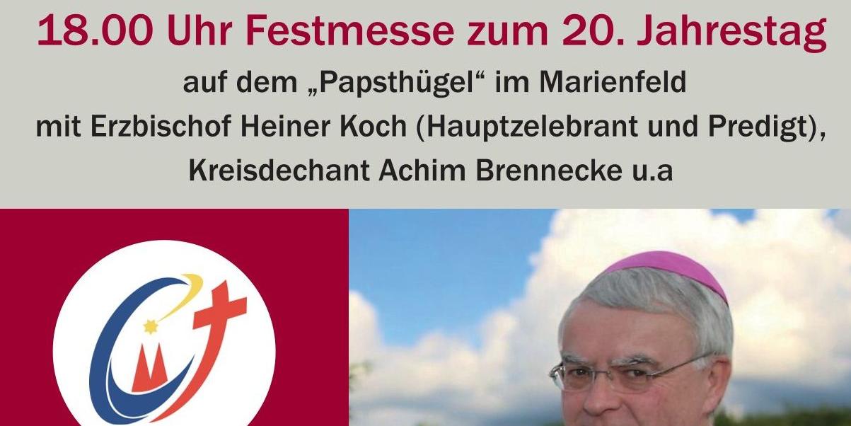Messe -Papsthuegel in 2025