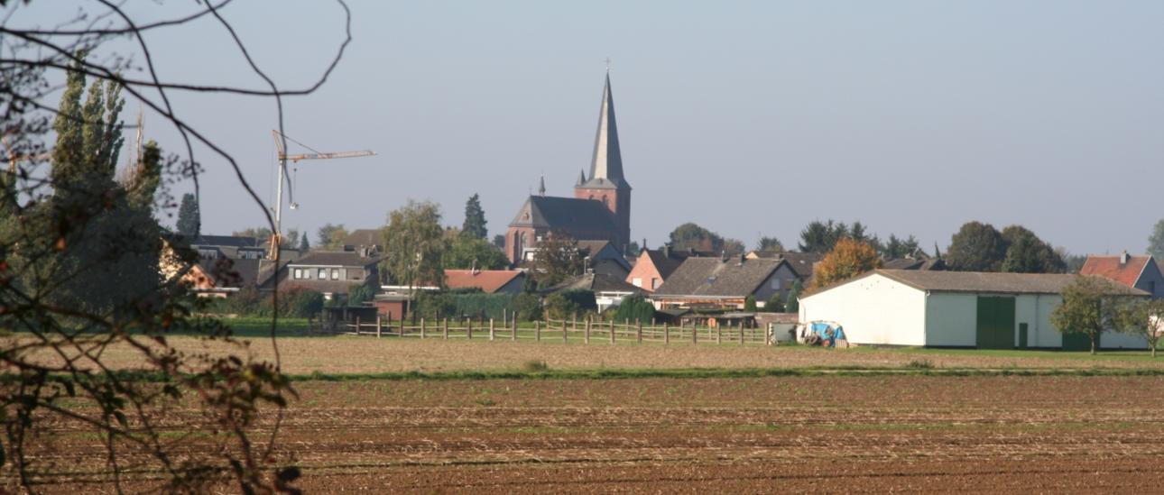 Blick auf Kirchherten