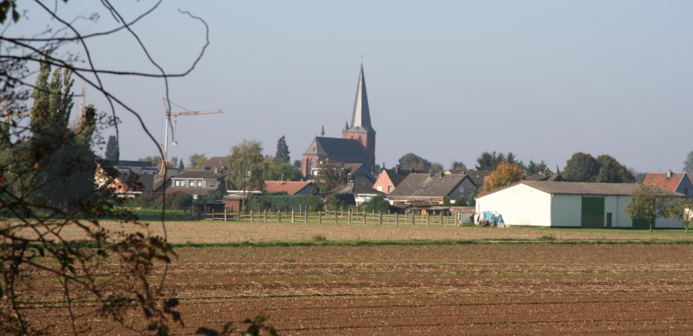 Blick auf Kirchherten