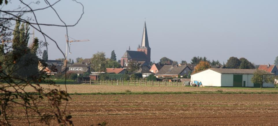 Blick auf Kirchherten