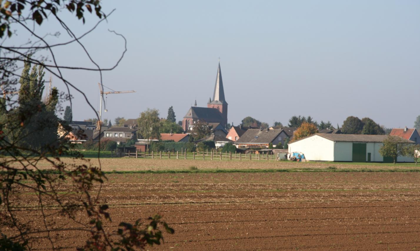 Blick auf Kirchherten