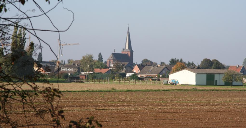 Blick auf Kirchherten