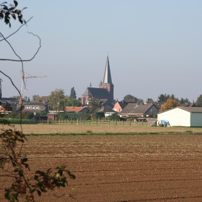 Blick auf Kirchherten