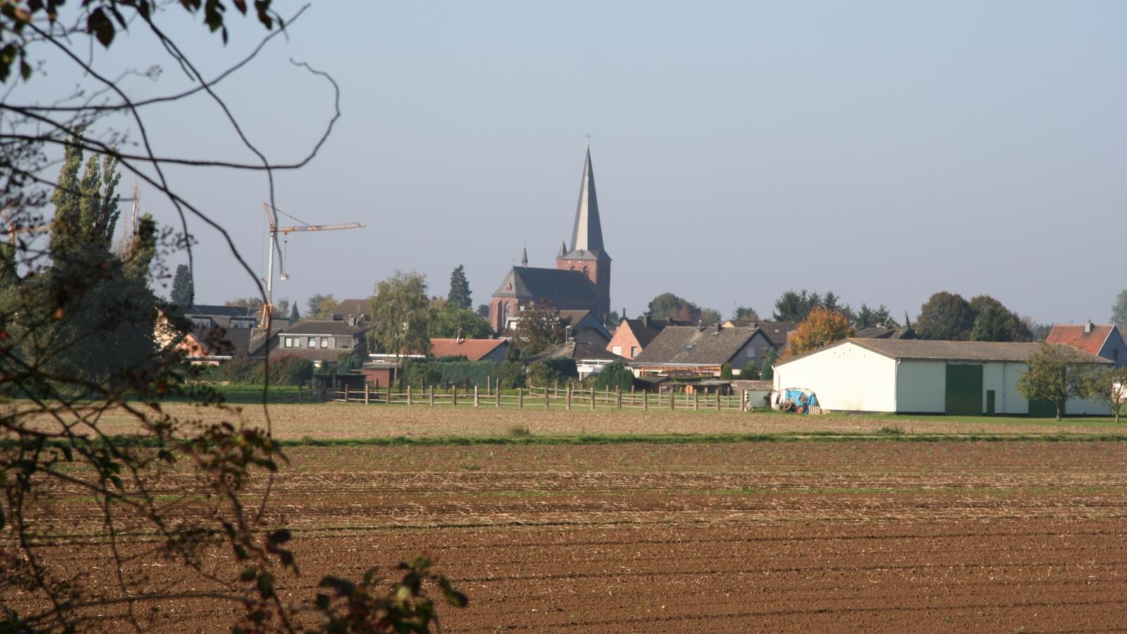 Blick auf Kirchherten