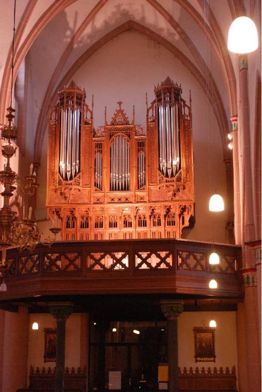 Stahlhuth Orgel in St. Martinus Kirchherten